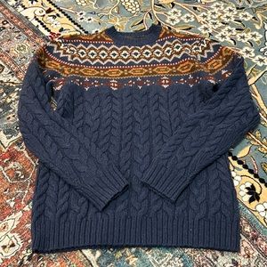 Levi’s Fair isle wool sweater